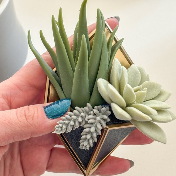 Bath & Body Works - Succulent WallFlower Plug in Geometric Design - Picture 3 of 7